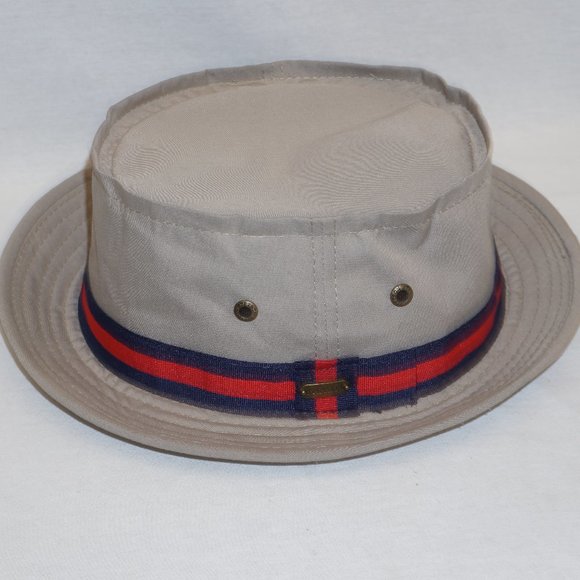 Stetson Fairway Cotton Bucket Rain Hat 